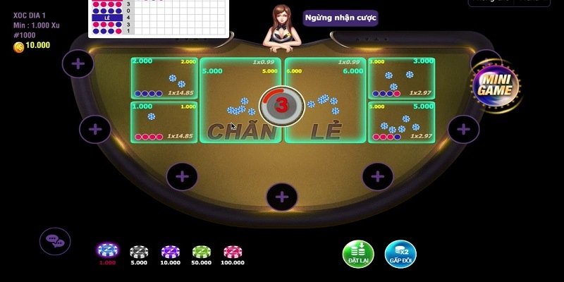 Bắt cầu xóc đĩa trực tuyến hay tại hệ thống nhà cái 8Xbet